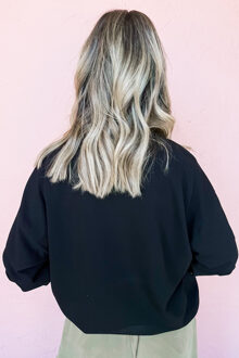 Xoxo Grafische Sweatshirt - maat S Zwart