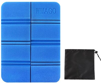 Xpe Foam Seat Pad Outdoor Camping Vouwen Vochtbestendige Zitten Mat Kussen Travelling Dragen Draagbare Onderdelen Blauw
