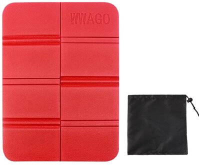 Xpe Foam Seat Pad Outdoor Camping Vouwen Vochtbestendige Zitten Mat Kussen Travelling Dragen Draagbare Onderdelen Rood