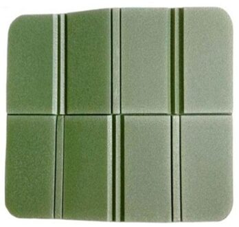 Xpe Map Camping Mat Vouwen Draagbare Kleine Kussen Vochtbestendige Waterdicht Voorkomen Vuile Picknick Mat Strand Pad 8 kleuren groen