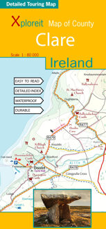 Xploreit Map of County Clare, Ireland