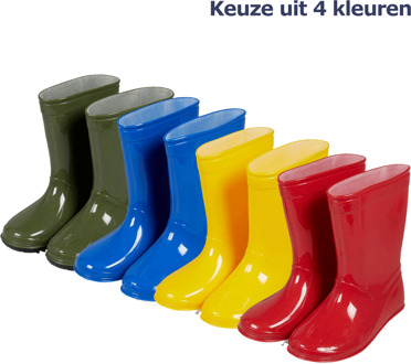XQ Kinder Regenlaarzen Army -32 - 32