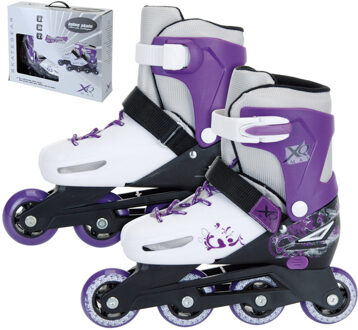XQ Max inline-skates wit/paars, maat 37-40
