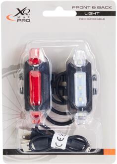 Xqmax Fietslamp set 2-delig op USB verschillende
