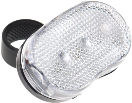 Xqmax Fietsverlichting - voorlicht/fietslamp - wit - LED - op batterijen - Fietsverlichting