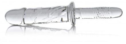 XR Brands Brutus - Glass Dildo Thruster