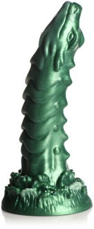 XR Brands Cockness Monster - Lake Creature Silicone Dildo - Green