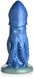 XR Brands Cocktopus Octopus - Silicone Dildo - Blue