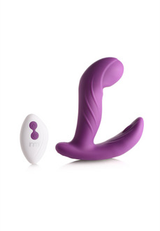 XR Brands G-Rocker Come Hither - Vibrator with Remote Control