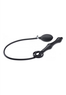 XR Brands Inflatable Silicone Anal Plug + Cock and Ball Ring