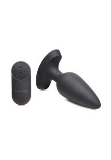 XR Brands Laser Fuck Me - Butt Plug with Remote Control - Large