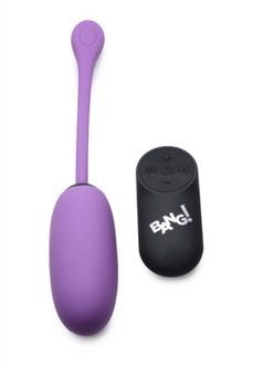 XR Brands Plush Egg and Remote Control with 28 Speeds