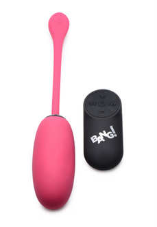 XR Brands Plush Egg and Remote Control with 28 Speeds