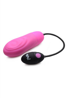 XR Brands Pulsating Rechargeable Silicone Bullet