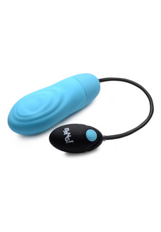 XR Brands Pulsating Rechargeable Silicone Bullet