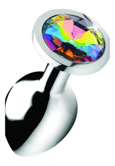 XR Brands Rainbow Prism - Butt Plug - Medium