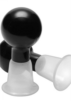 XR Brands See Thru - Enlarging Nipple Pump