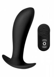 XR Brands Silicone Prostate Vibrator with Remote Control