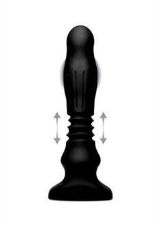 XR Brands Silicone Swelling Thrusting Plug
