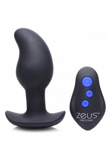 XR Brands Vibrating and E-Stim Silicone Prostate Massager + Remote Control