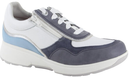 Xsensible 30204.3.271-hx dames veterschoenen sportief - maat 40 Blauw