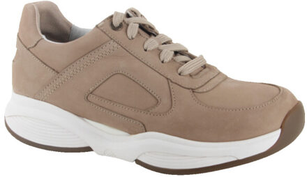 Xsensible 32500.4.501-h heren veterschoenen sportief 40 (6,5) Beige - 42,5