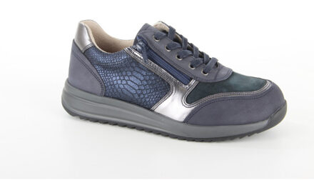Xsensible 70060.2.249-kx dames veterschoenen sportief - maat 42,5 Blauw