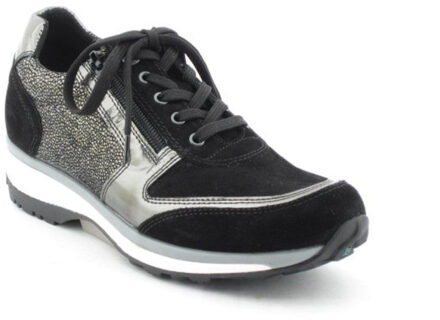Xsensible Veterschoenen Zwart - 38