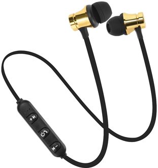 XT11 Bluetooth 4.2 In-Ear Headset Handsfree Ruisonderdrukking Sport Running Wired Oortelefoon Met Microfoon