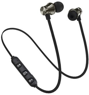 XT11 Sport Running Bluetooth Draadloze Oortelefoon Active Noise Cancelling Headset Voor Telefoons En Muziek Bass Bluetooth Headset grijs