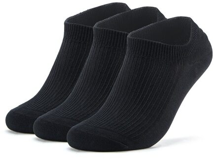 Xtep 3 Paar Boot Sokken Mannen Katoenen Sokken Sport Zweet-Absorberende Elastische Sokken Ademend Deodorant Sokken 879139530017 zwart