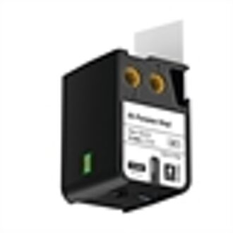 XTL tape 54 mm, zwart op wit, vinyl