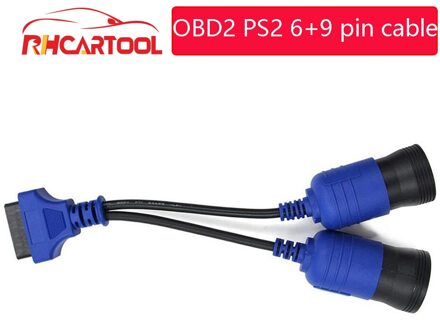 [Xtool] Originele Truck Kabel OBD2 PS2 6 + 9 Pin Truck Diagnostische Kabel 6 Pin Naar 9 Pin