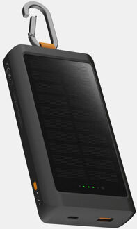 Xtorm 15W Go2 Solar Powerbank 10.000 + Light Zwart - One size