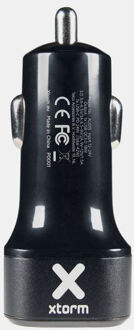 Xtorm Car Charger Pro USB / USB-C PD (48W) Autolader Zwart - One size