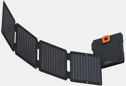 Xtorm Draagbaar Zonnepaneel Opvouwbaar – 28W Solar Panel – SolarBooster – Outdoor / Kamperen – Zonne-energie – Flexibel Zwart