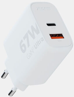 Xtorm GaN2-Ultra Charger 67W 1xUSB-C USB-A Oplader Wit