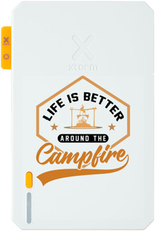 Xtorm Powerbank 10.000mAh Wit - Design - Campfire life