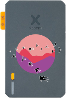 Xtorm Powerbank 5.000mAh Blauw - Design - Free Like a Bird