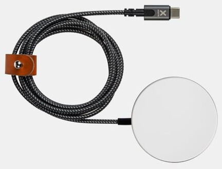 Xtorm Powerstream Magnetische draadloze lader met kabel,1,2m Powerbank Zwart