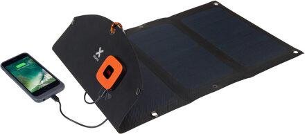 Xtorm SolarBooster lader, USB-A, USB-C, 21W Oplader Zwart