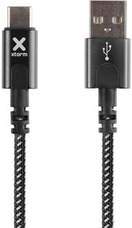 Xtorm USB naar USB-C Kabel - 1 meter - Zwart