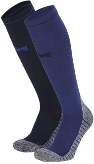 Xtreme Compressie Sokken Hardlopen 2-pack Multi Blue-39/42 - 39/42
