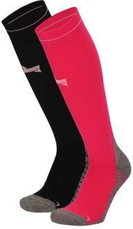 Xtreme Compressie Sokken Hardlopen 2-pack Multi Pink-39/42 - 39/42