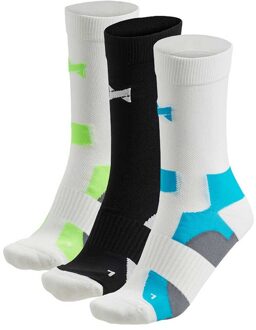 Xtreme Fietssokken Crew 3-pack Multi White-42/45