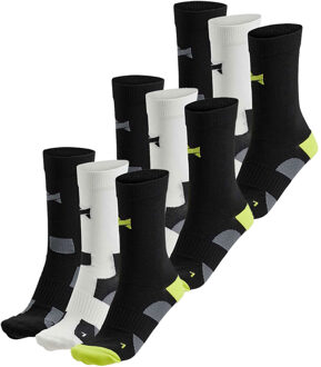 Xtreme Fietssokken Crew 9-pack Multi Black-35/38 - 35/38