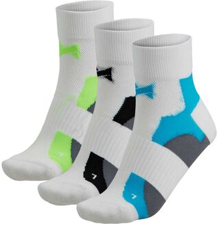 Xtreme Fietssokken Quarter 3-pack Multi White-42/45