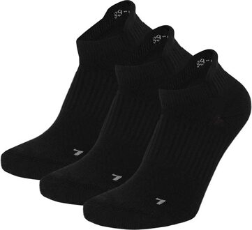 Xtreme Fitness Sneakersokken 3-pack Zwart-35/38