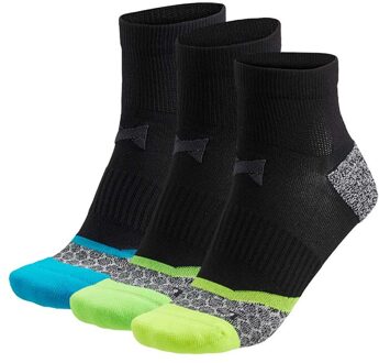 Xtreme Hardloop Sokken 3-pack Multi Black-35/38