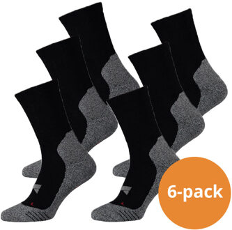 Xtreme Hiking Sokken 6-pack Multi Black